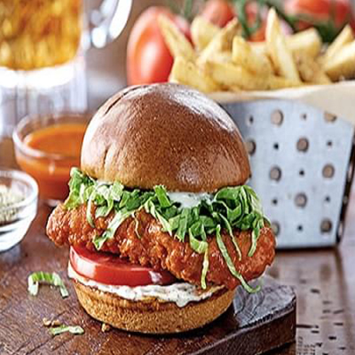 "Chicken Ranch Burger (Chilis American Restaurant) - Click here to View more details about this Product